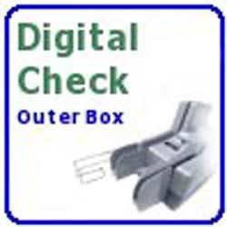 Digital Check CX30 Scanner Box with Inserts